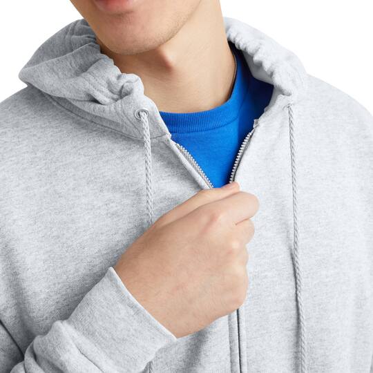 Hanes EcoSmart Fleece Full-Zip Men's Hoodie